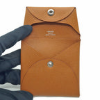 Hermes Bastia Gold Coin Case Silver — view 6