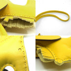 Hermes Pegasus PM Bag Charm Strap Yellow Construction Leather Agneau Milo — view 8