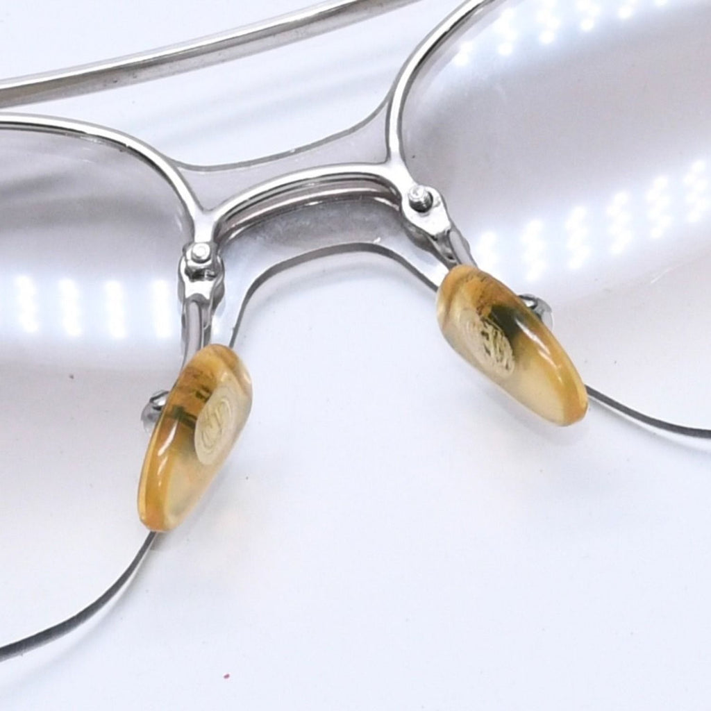 Dior Rimless Sunglasses Silver Gray Gradient Lens Eyewear — view 8