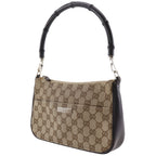 Gucci Bamboo 001.387 GG Canvas Brown Shoulder — view 2