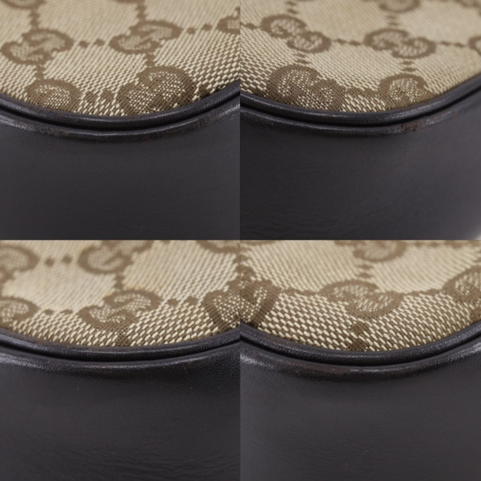 Gucci Bamboo 001.387 GG Canvas Brown Shoulder — view 4