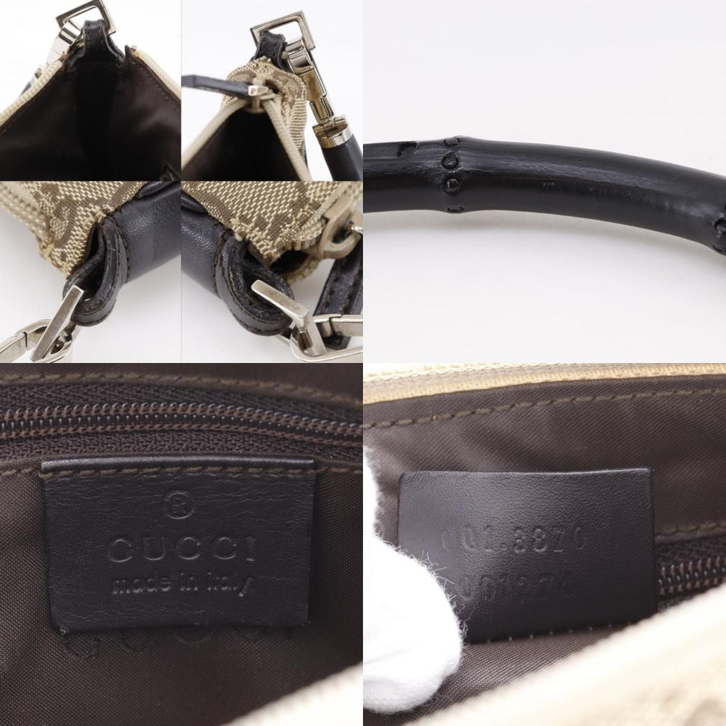 Gucci Bamboo 001.387 GG Canvas Brown Shoulder — view 9