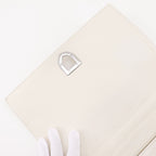 Dior Diorama Large Cannage Chain Shoulder Calf White — view 5