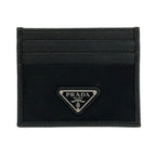 Prada Card Case Black Leather