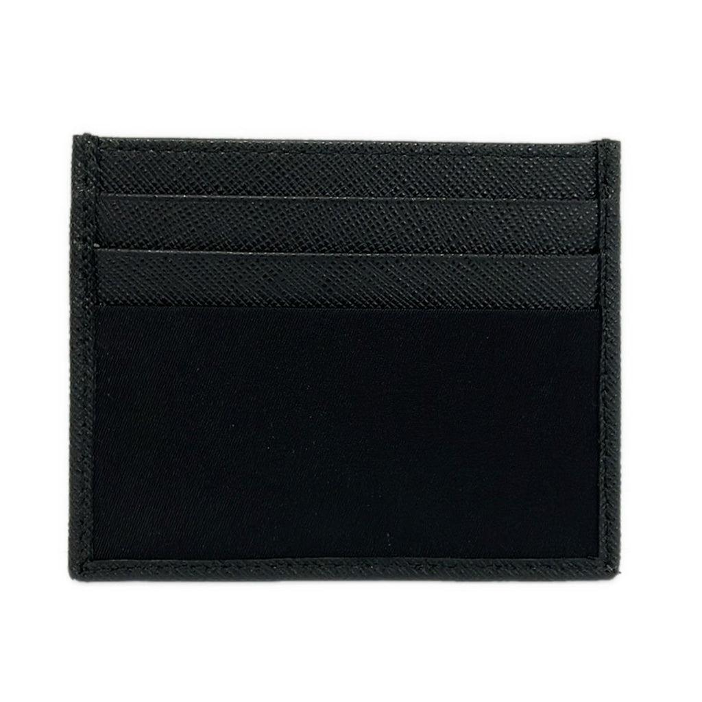 Prada Card Case Black Leather — view 2
