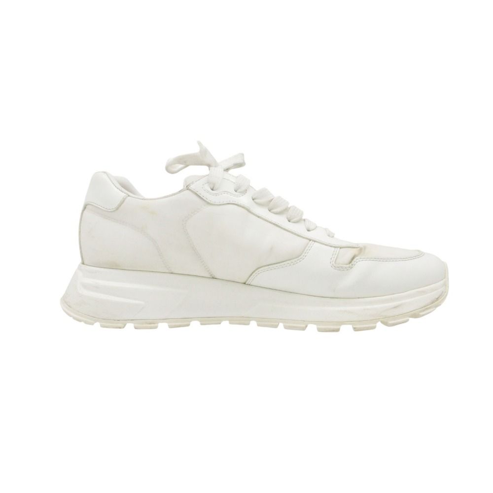 Prada Sneakers Prax 01 Re-Nylon Triangle Logo Shoes White 8 — view 2