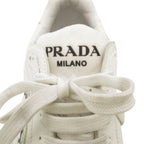Prada Sneakers Prax 01 Re-Nylon Triangle Logo Shoes White 8 — view 8