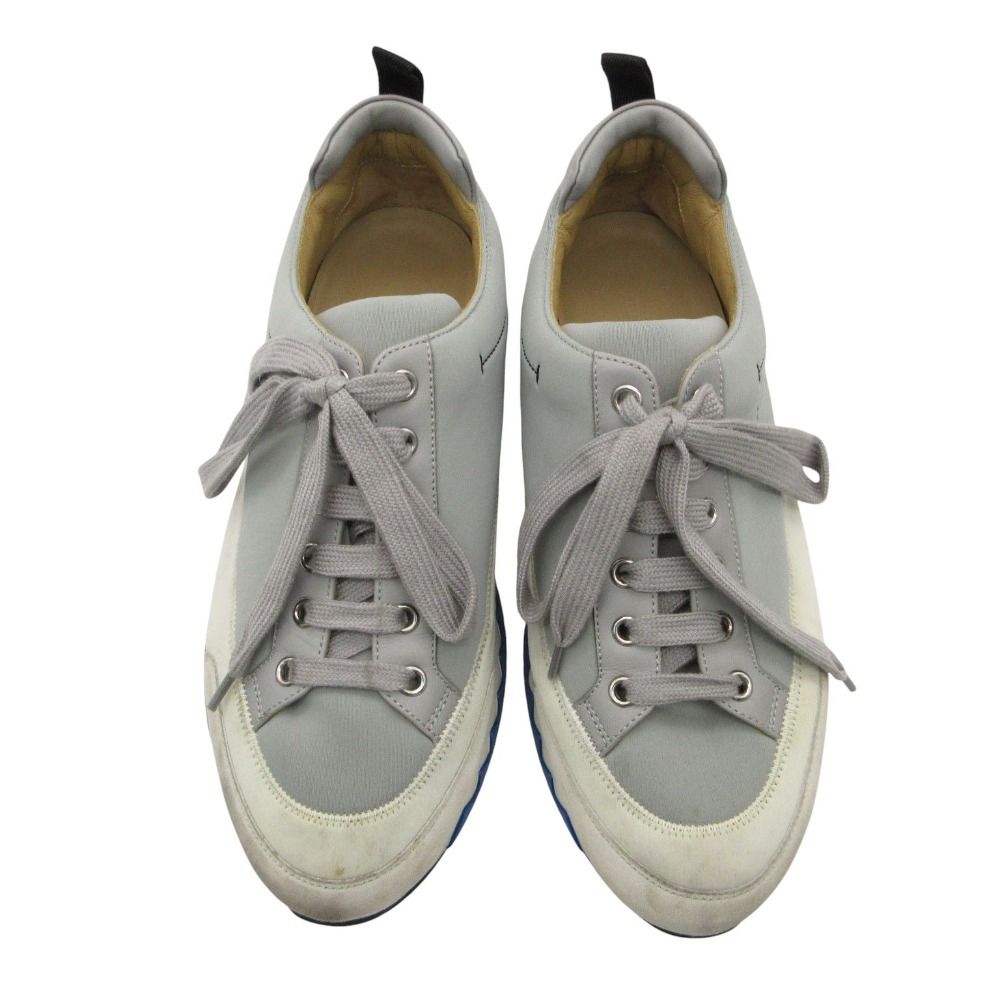 Hermes Rapid Sneakers Combination Shoes Tricolor Gray — view 3