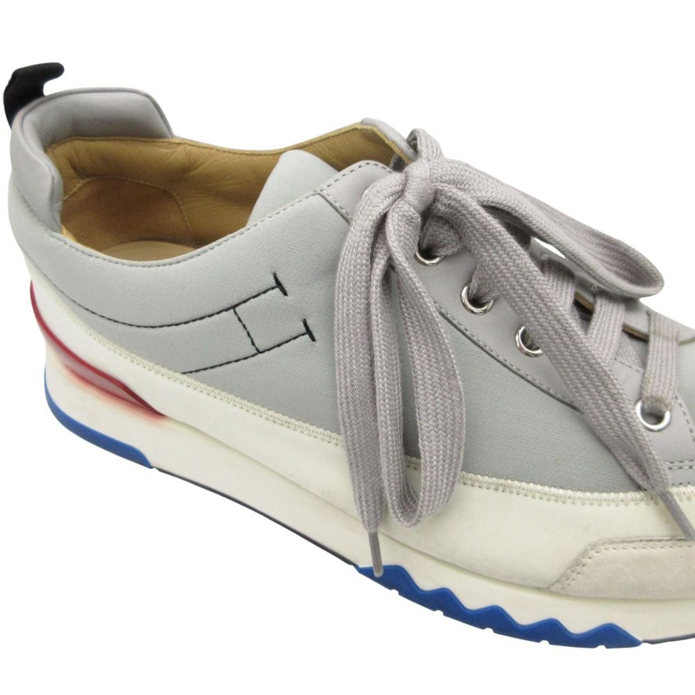 Hermes Rapid Sneakers Combination Shoes Tricolor Gray — view 7