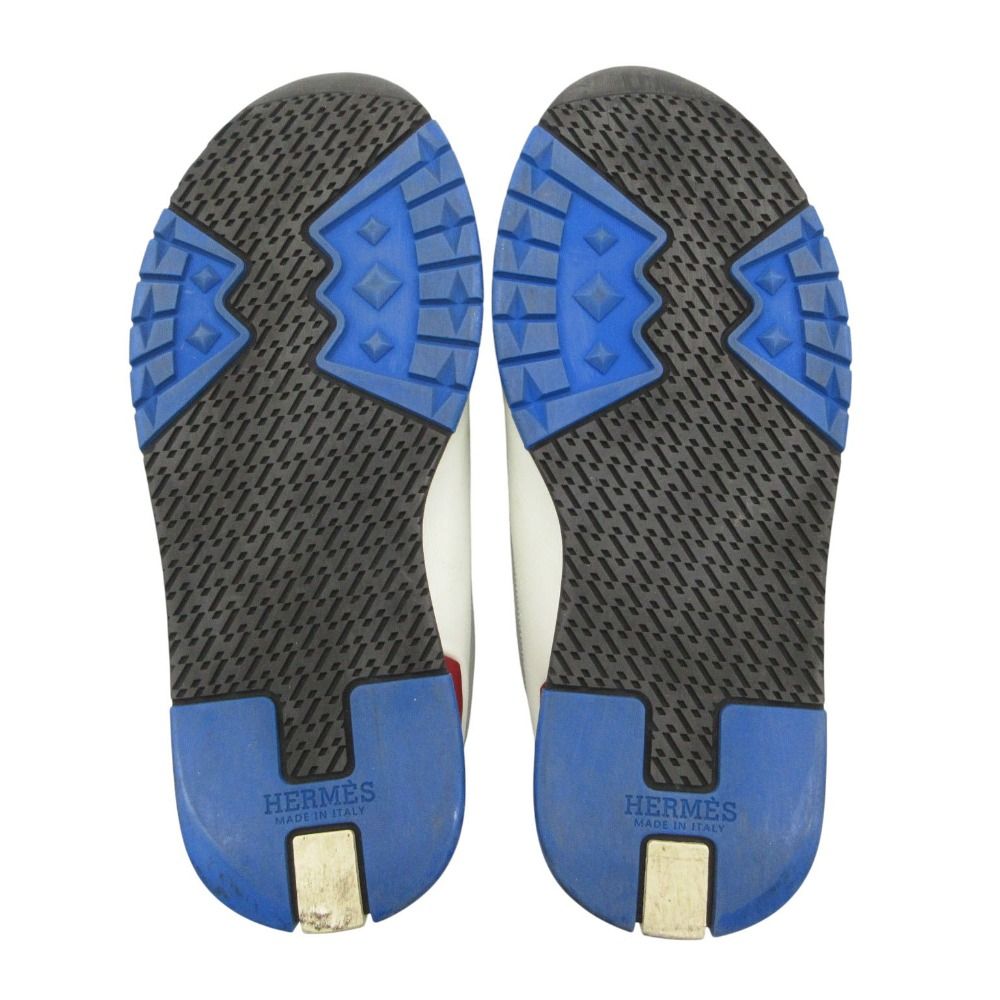 Hermes Rapid Sneakers Combination Shoes Tricolor Gray — view 6