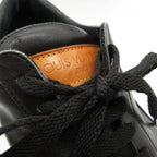 Louis Vuitton Sneakers Leather Low Cut Shoes Black — view 9