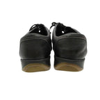 Louis Vuitton Sneakers Leather Low Cut Shoes Black — view 5