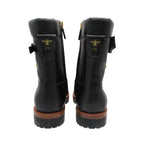 Dior Boots Leather Wildior J'adore Ankle Side Zip Black — view 4
