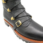Dior Boots Leather Wildior J'adore Ankle Side Zip Black — view 7