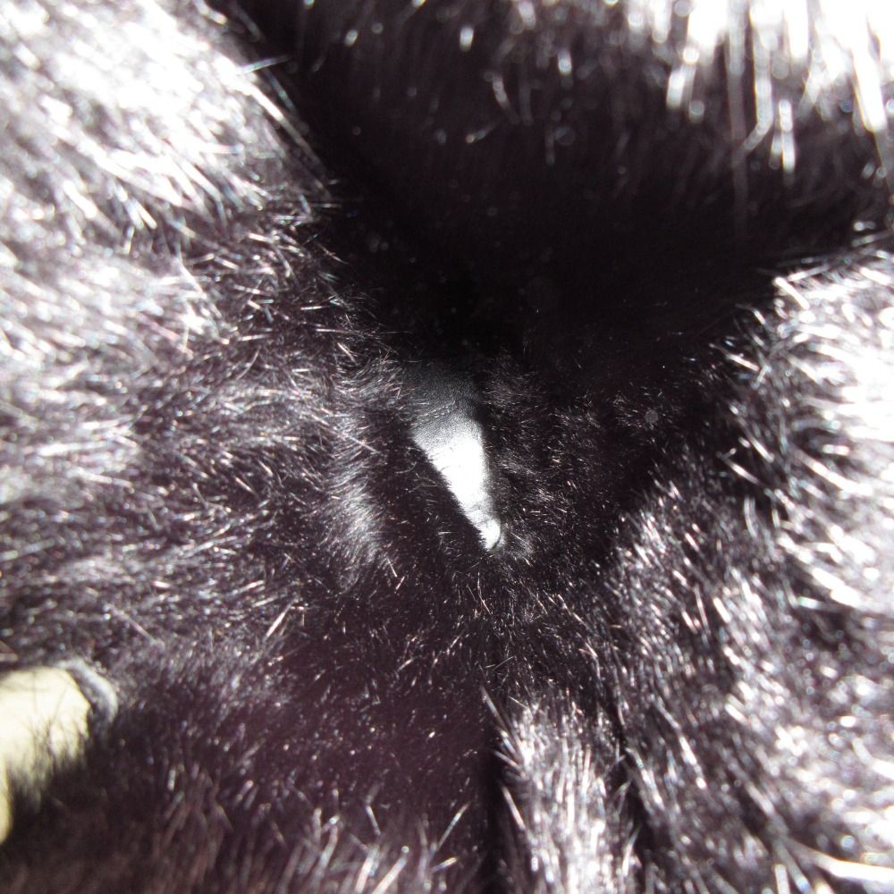 Fendi Boots Leather Engineer Shoes with Inner Fur Black — view 5