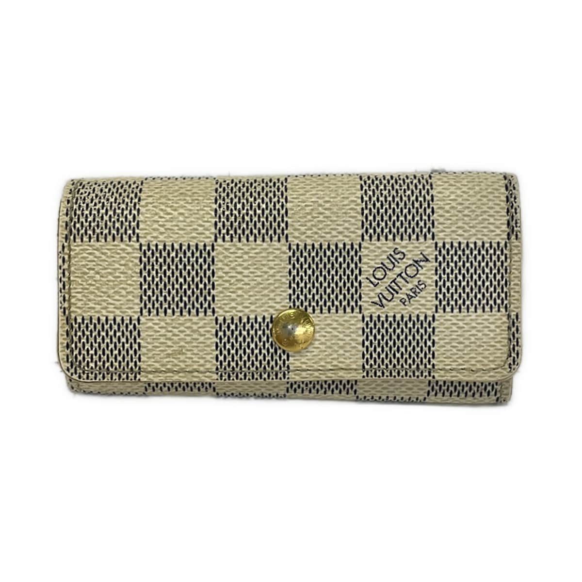 Louis Vuitton Key Case Damier Multicles 4 Azur Key Holder