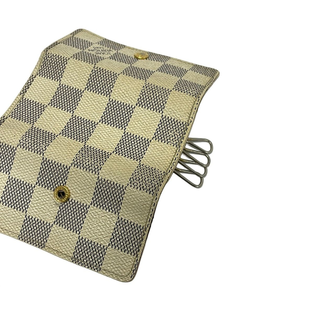 Louis Vuitton Key Case Damier Multicles 4 Azur Key Holder — view 6