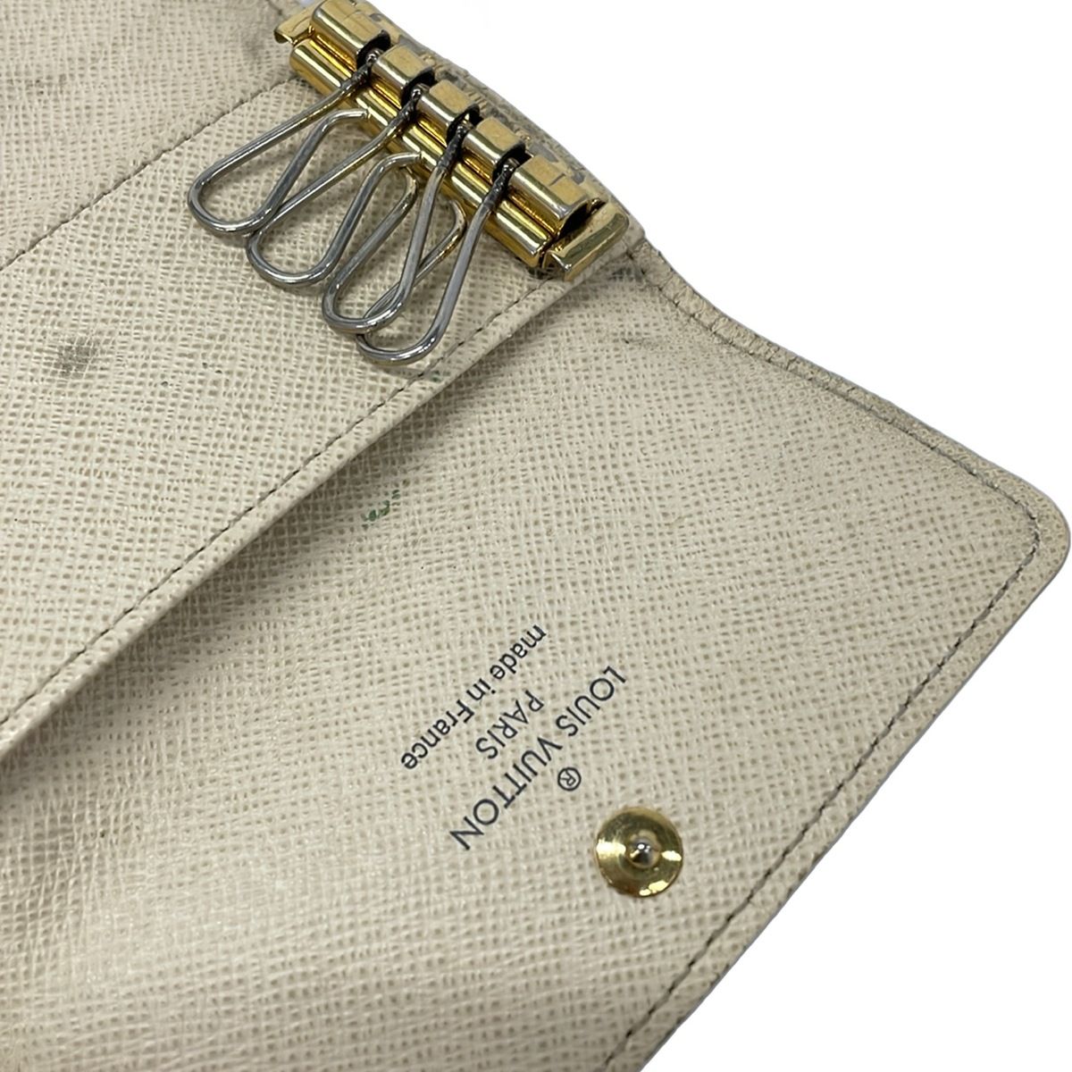 Louis Vuitton Key Case Damier Multicles 4 Azur Key Holder — view 8