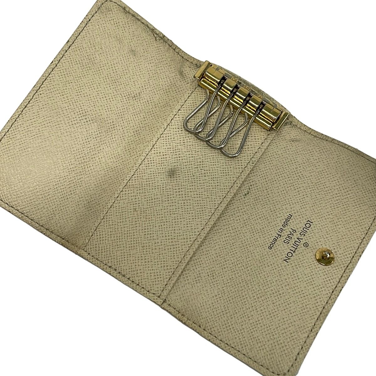 Louis Vuitton Key Case Damier Multicles 4 Azur Key Holder — view 3