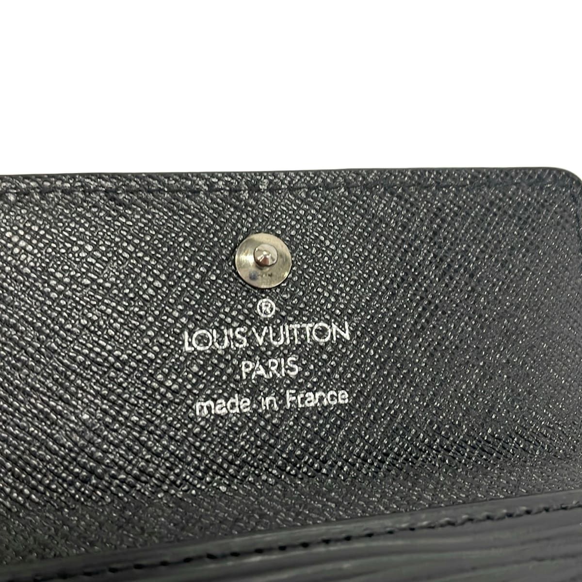 Louis Vuitton Coin Case Epi L'Adoree Noir Leather — view 5