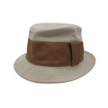 Hermes Hat Cotton Lambskin Ribbon Hat Kinari Brown