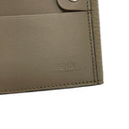 Fendi Bifold Wallet Peekaboo Gray Beige Leather — view 5