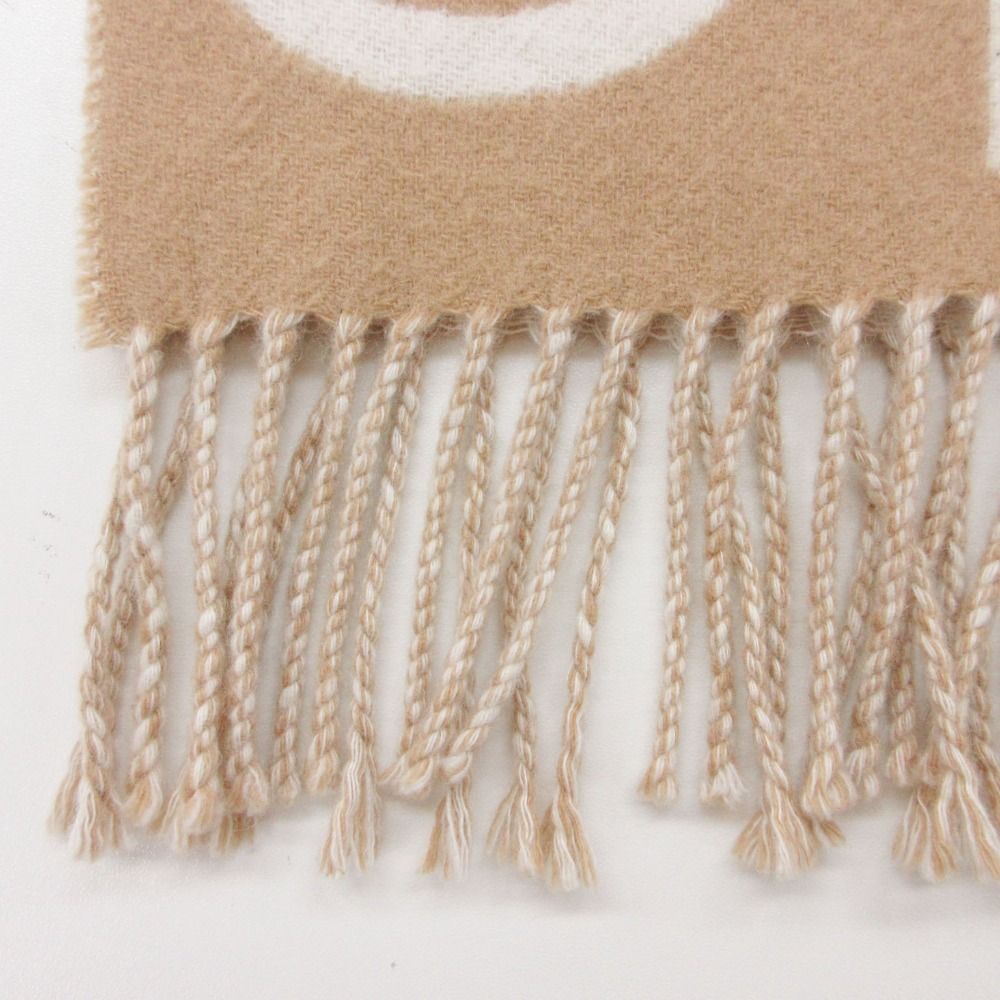 Hermes Scarf Kazak Keys Collection Cashmere Beige — view 4