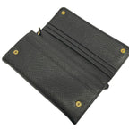 Prada Wallet Black Leather — view 3