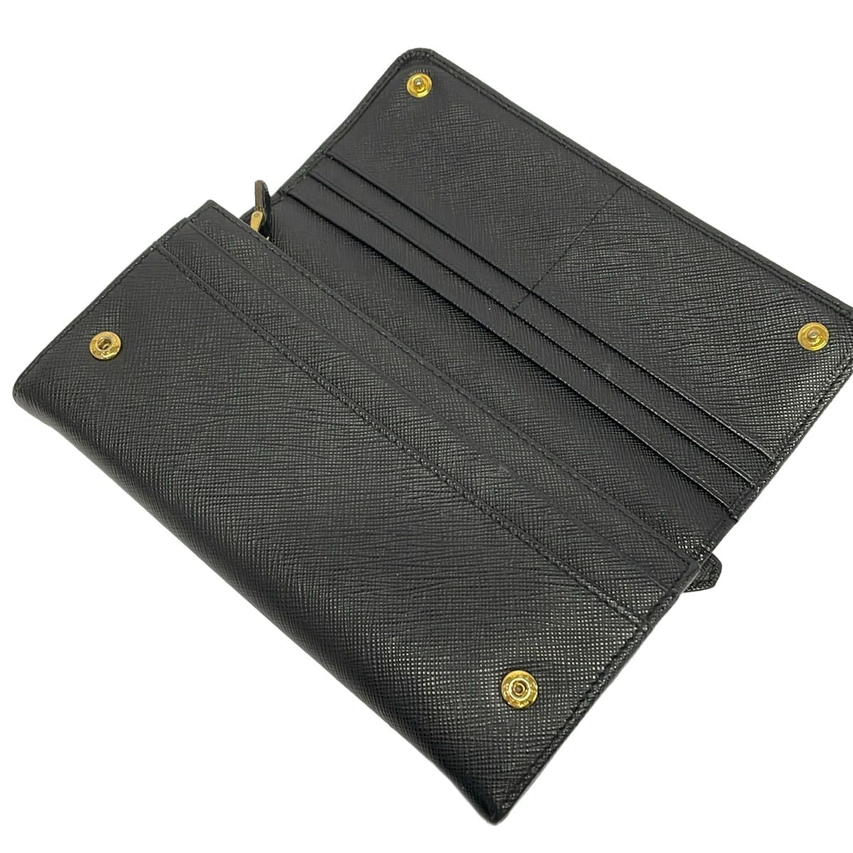 Prada Wallet Black Leather — view 3