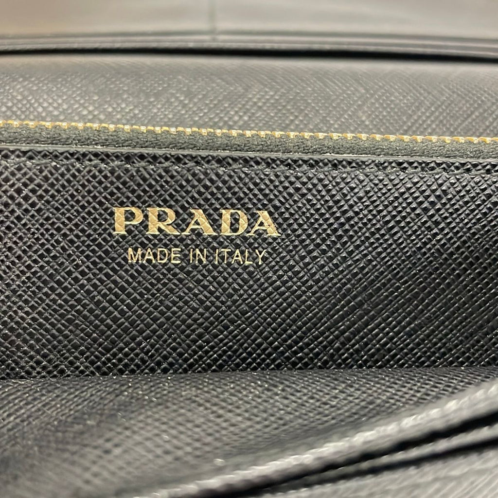 Prada Wallet Black Leather — view 6