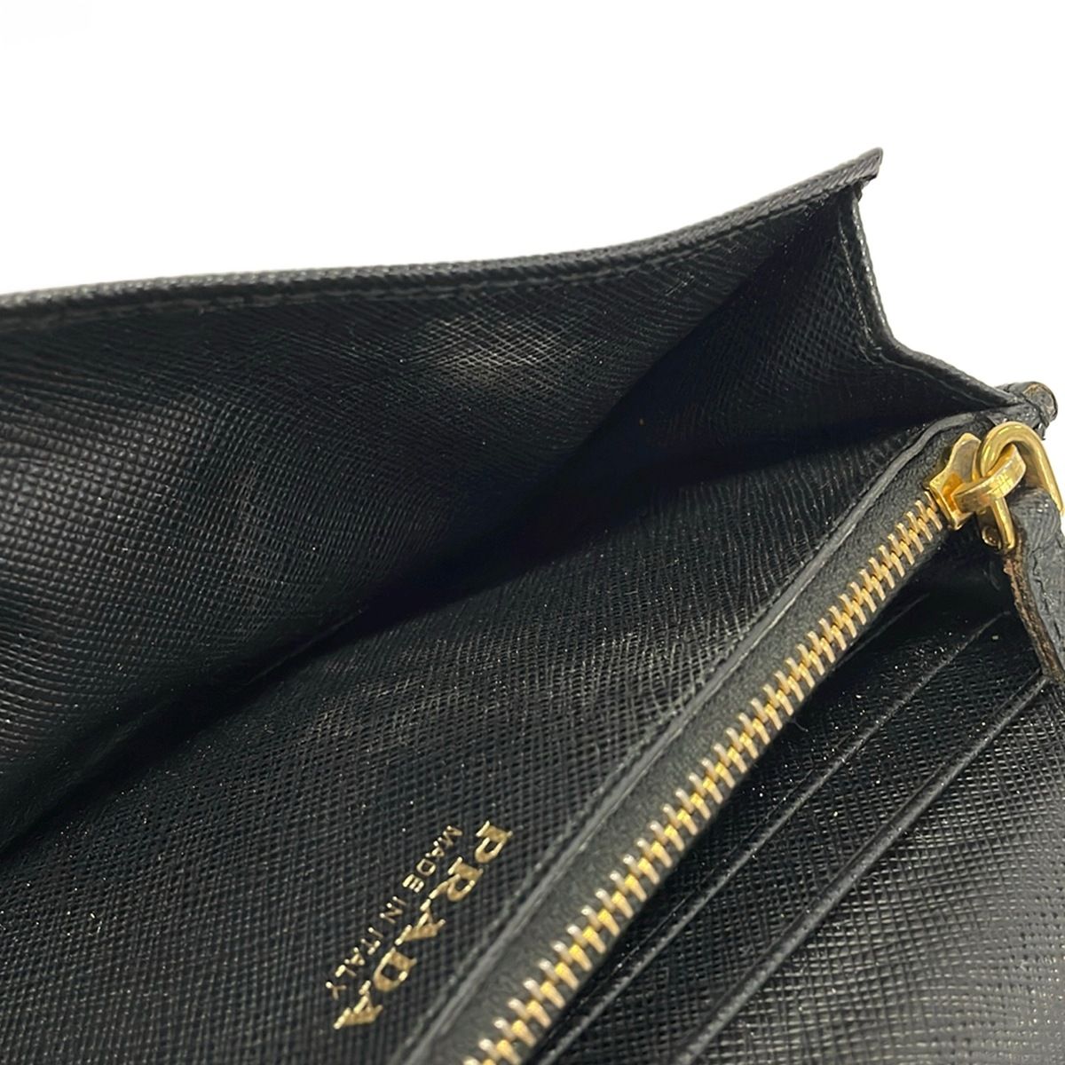 Prada Wallet Black Leather — view 8