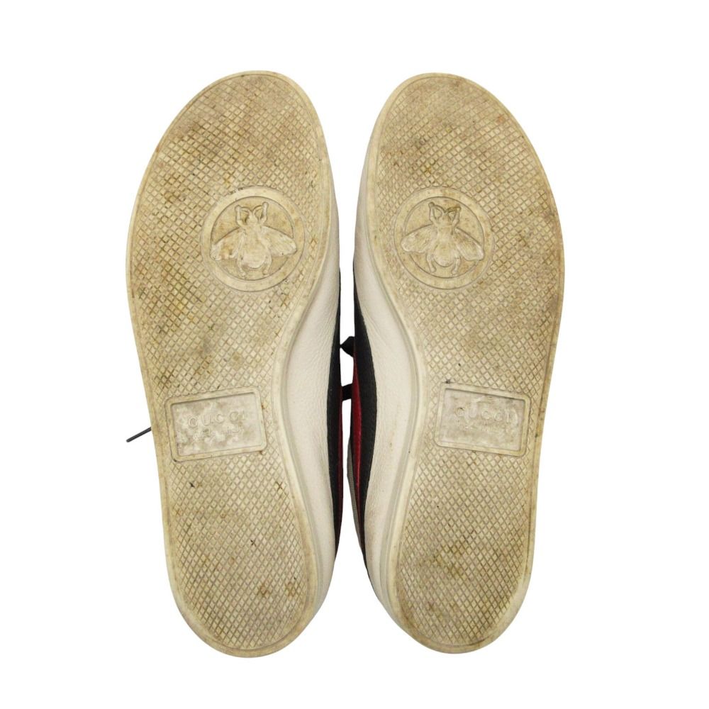 Gucci Sneakers Low Cut Falacer Ace Web Leather Cowhide Calf 6 — view 6