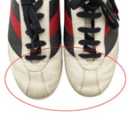 Gucci Sneakers Low Cut Falacer Ace Web Leather Cowhide Calf 6 — view 8