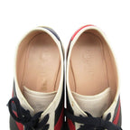 Gucci Sneakers Low Cut Falacer Ace Web Leather Cowhide Calf 6 — view 4
