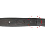 Louis Vuitton Belt Epi Ceinture Classic Noire Silver Black 110 44 — view 6