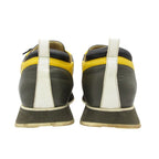 Hermes Revus Sneakers Leather Low Cut Shoes Yellow — view 5