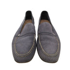Hermes Loafers Leather Slip on Shoes Stitch Navy — view 4