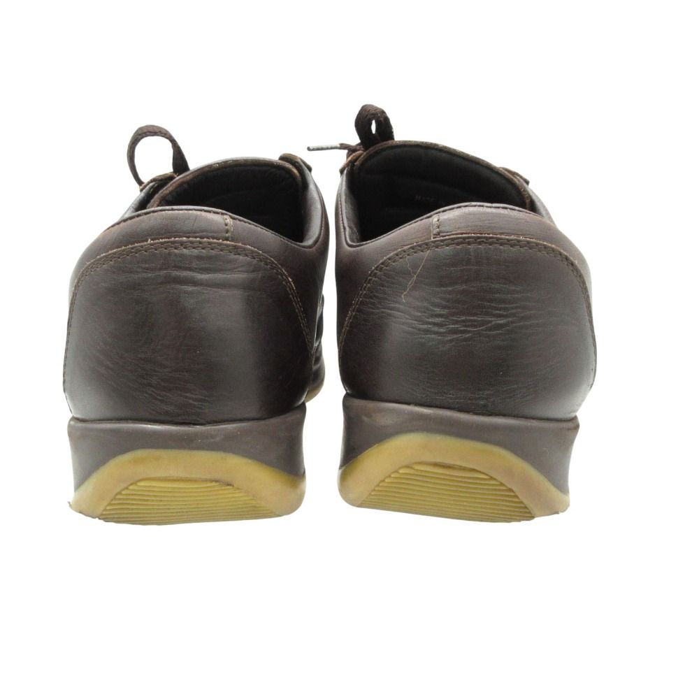 Louis Vuitton Sneakers Leather Low Cut Shoes Brown — view 6