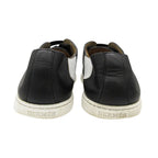 Hermes Ex Bliss Sneakers Leather Shoes Logo Low Cut Black — view 5