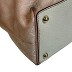 Gucci Shoulder GG Canvas Tote White — view 3
