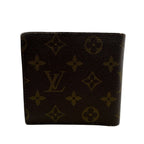 Louis Vuitton Vintage Coin Case Monogram Leather Bifold Wallet Beige — view 2
