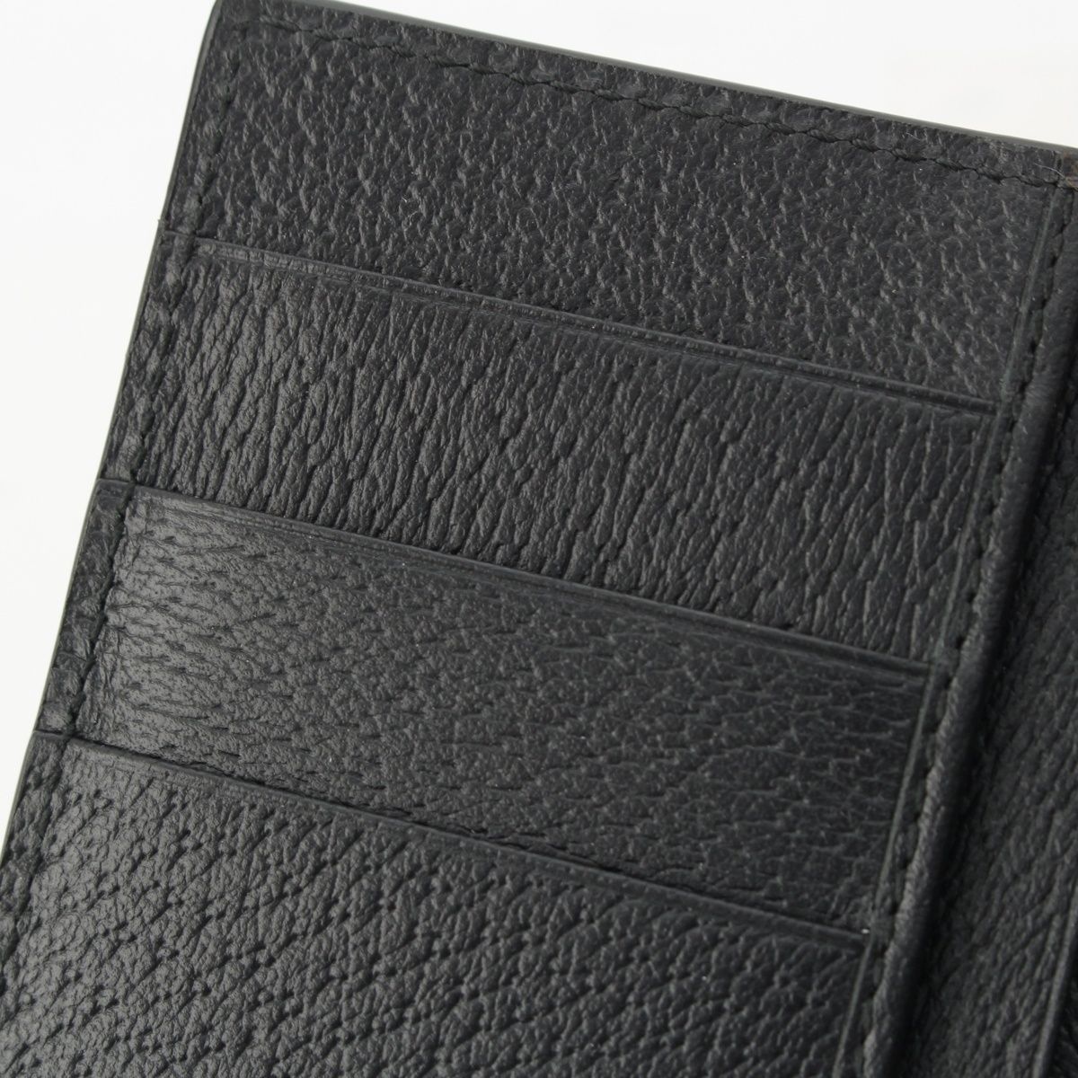 Gucci Leather GG Marmont Card Case Black — view 8