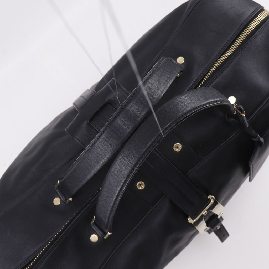 Saint Laurent Leather Black Boston — view 5