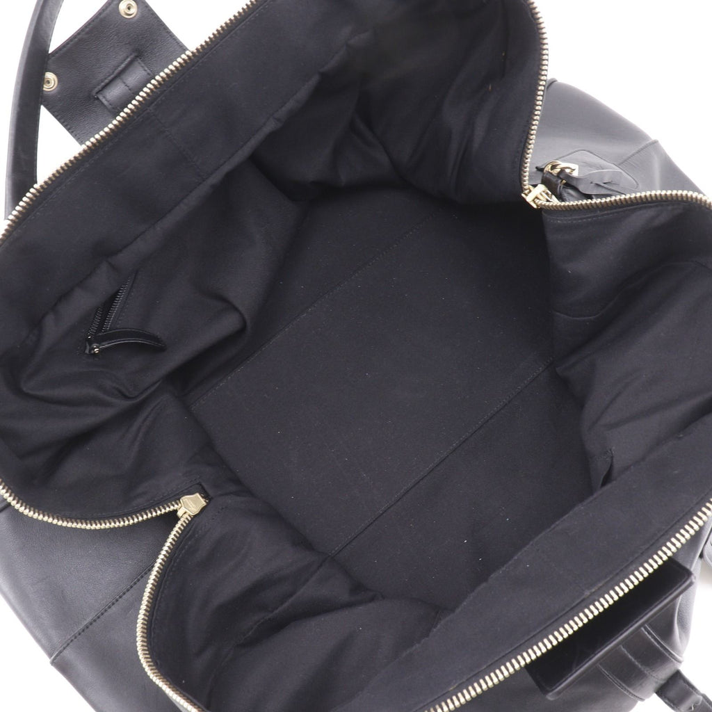 Saint Laurent Leather Black Boston — view 6