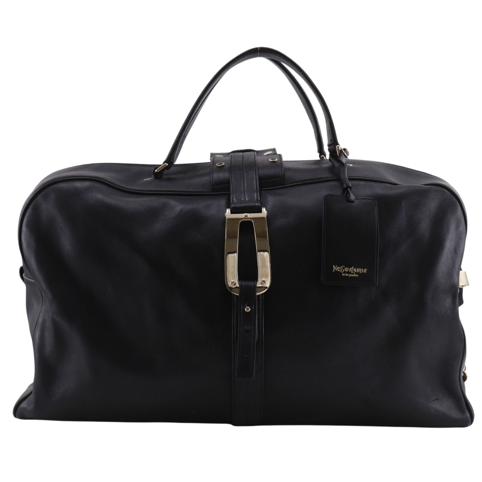 Saint Laurent Leather Black Boston
