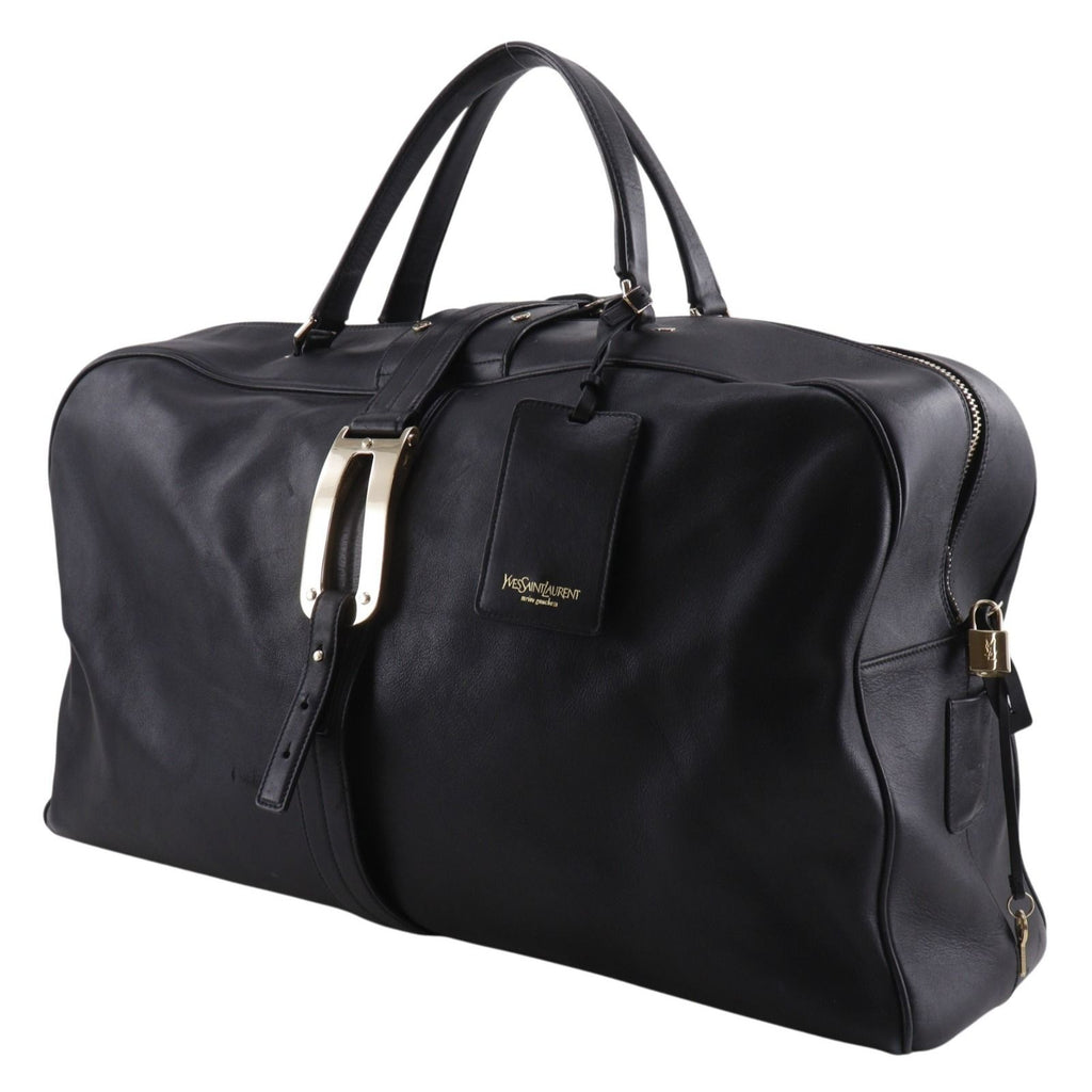 Saint Laurent Leather Black Boston — view 2