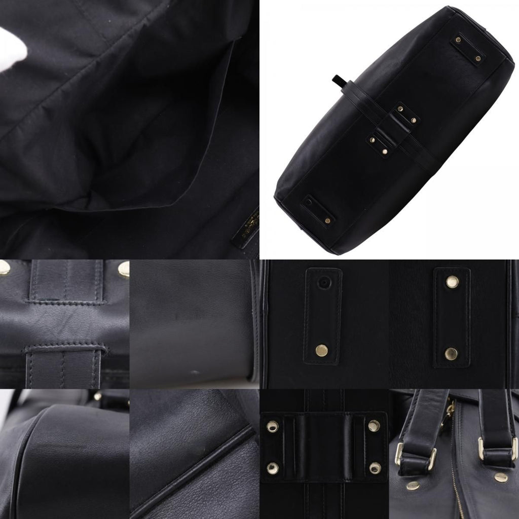 Saint Laurent Leather Black Boston — view 8