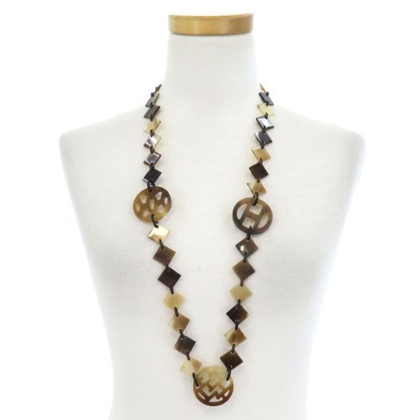 Hermes Buffalo Horn Necklace — view 9