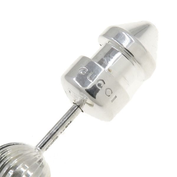 Gucci Interlocking Earrings Silver — view 8