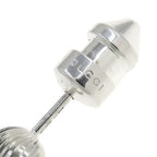 Gucci Interlocking Earrings Silver — view 8